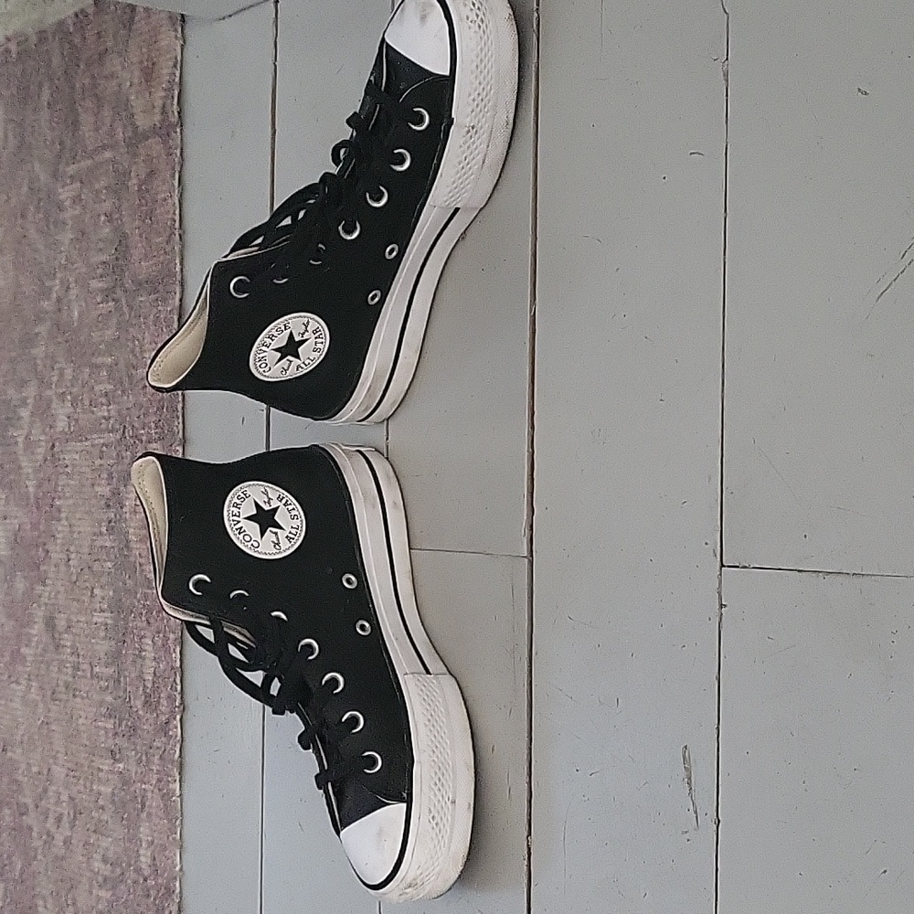 Converse Black High-Top Sneakers